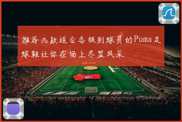 推荐几款适合各级别球员的Puma足球鞋让你在场上尽显风采